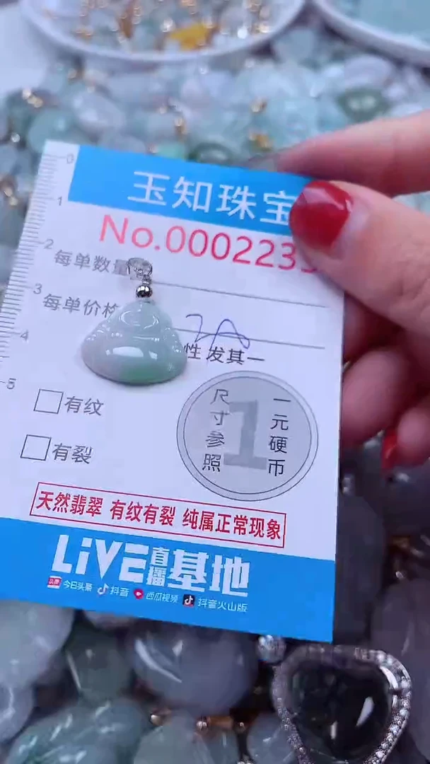 吊坠(不含链)未镶嵌翡翠2233