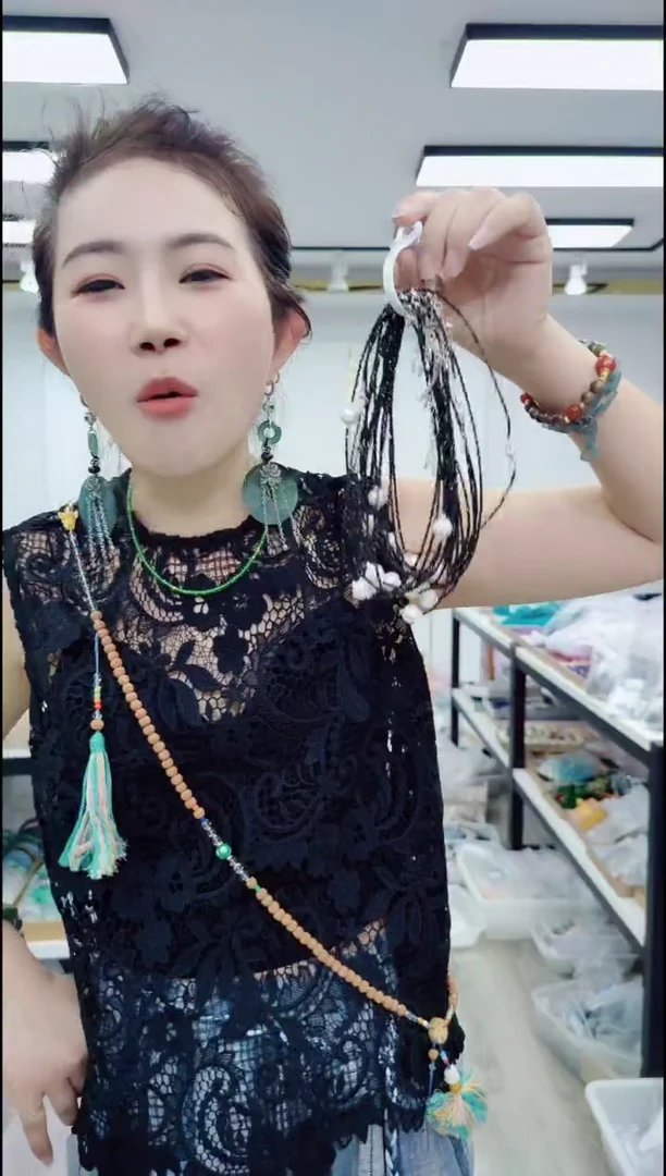 淡水珍珠合金颈饰0678珍珠锁骨链