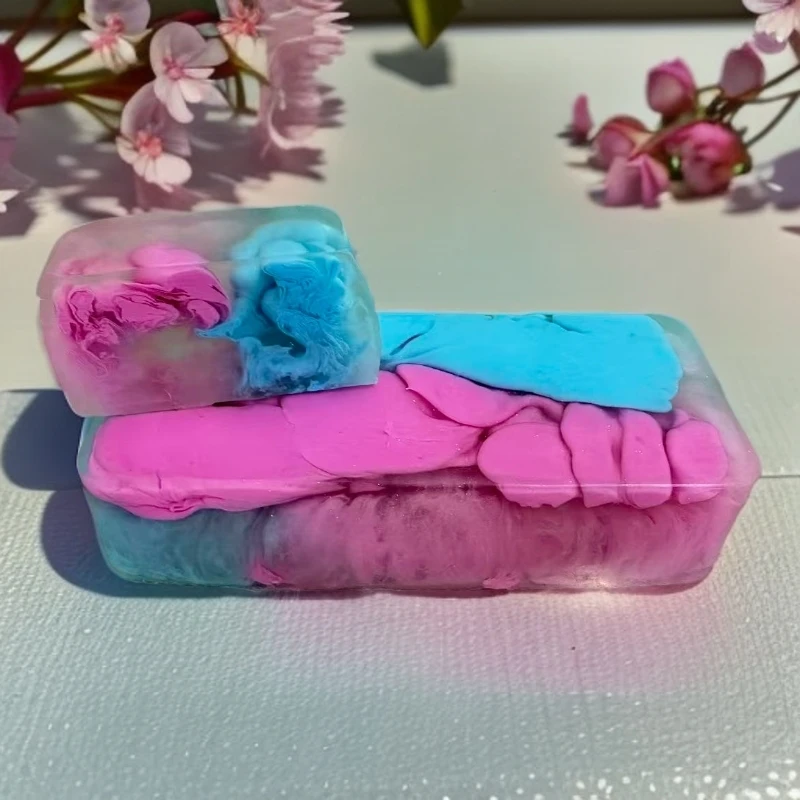 【高定款】T型蔷薇蓝艾菊精油皂1kg 养肤温和清爽留香嫩肤洁面