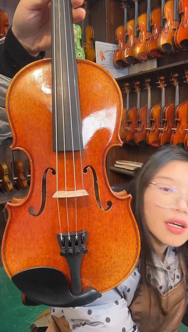 火车特价全手工小提琴