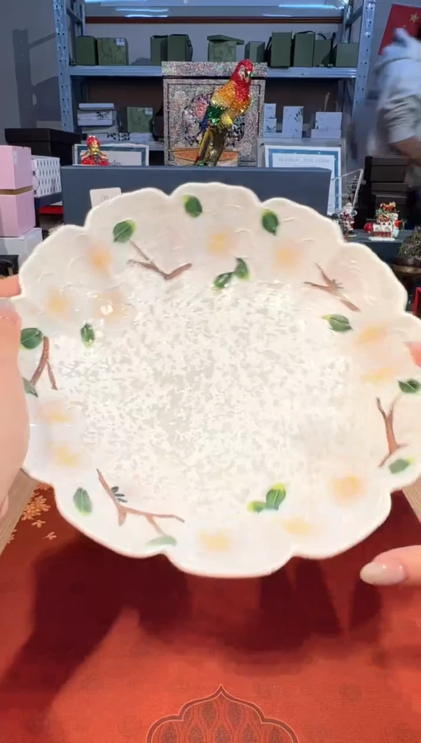 【闪购商品】杯32虹月窑深盘