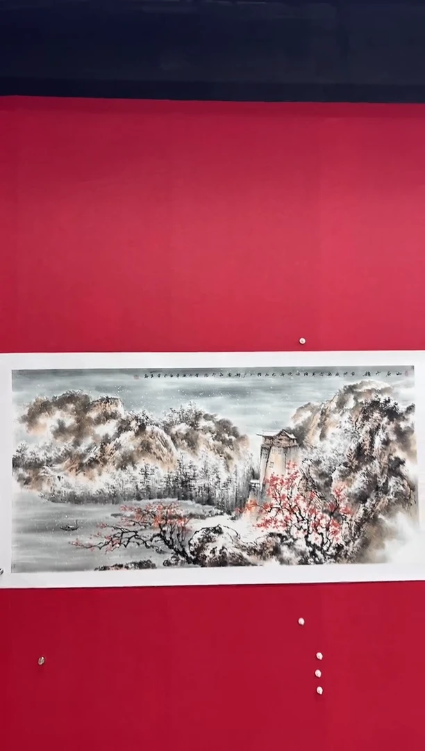 国画经典国画宣纸手绘8平尺