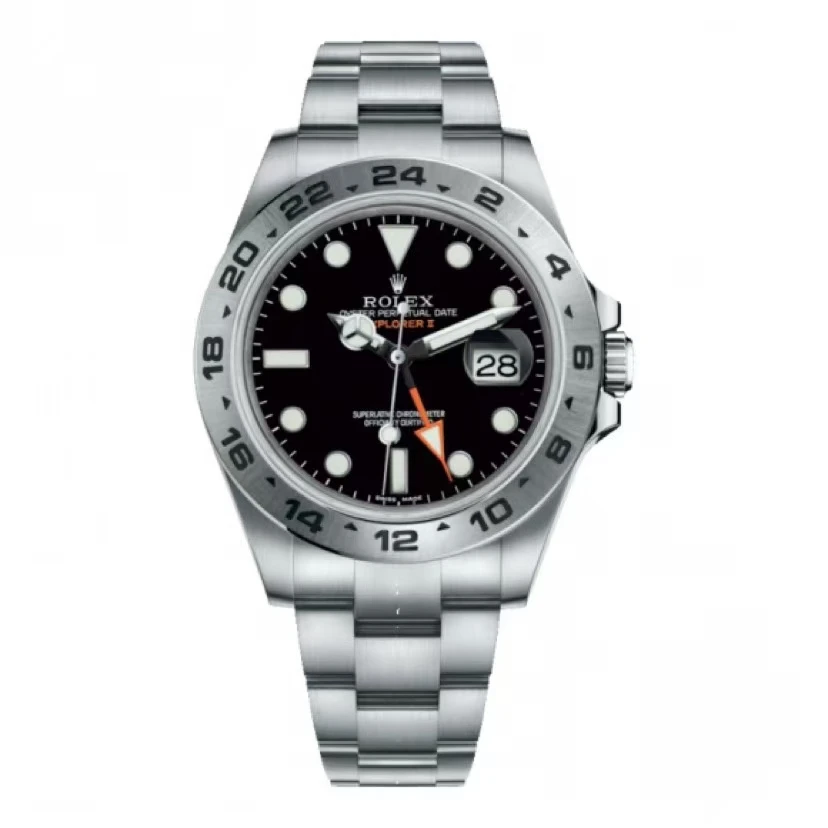 99新 Rolex/劳力士 探险家型/自动机械/蚝式钢/42毫米/18年全套