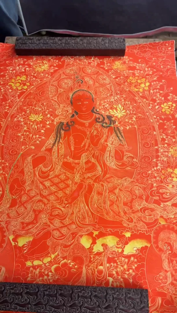 装裱画澄空梵像高端精选链接AA21