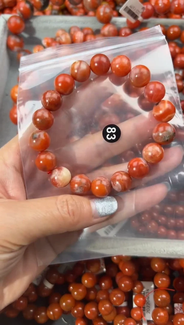 未镶嵌手串南红玛瑙11+