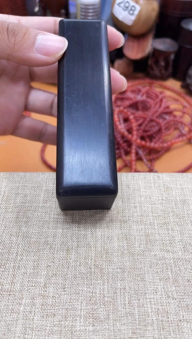 木503紫光檀印章盒木木