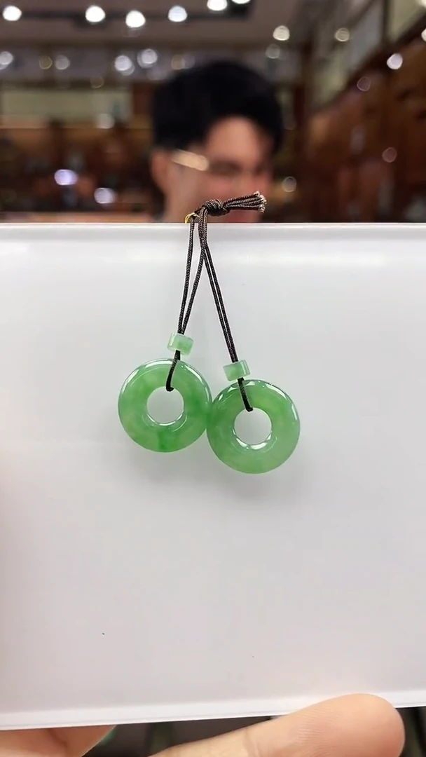 颈饰未镶嵌翡翠甜甜圈