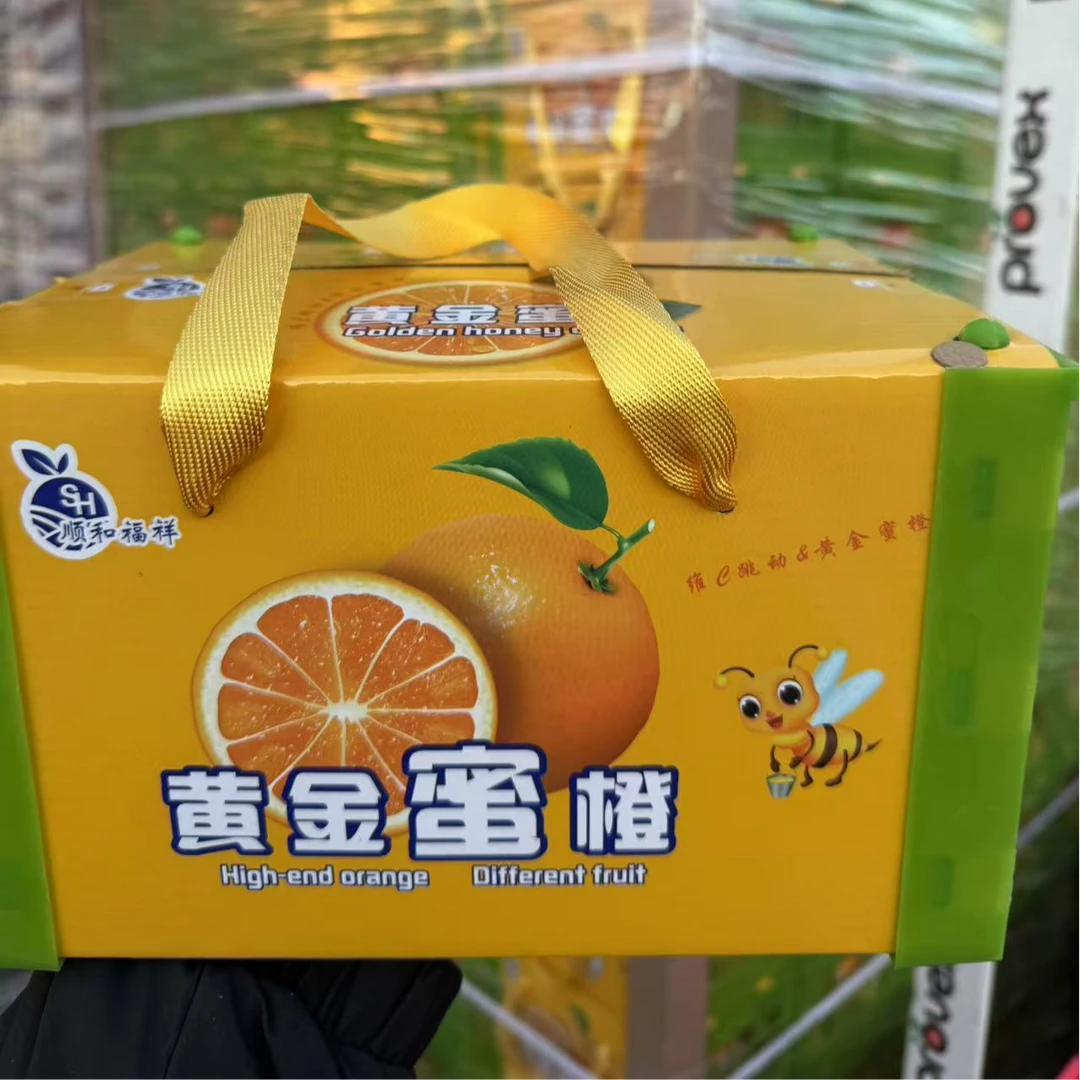 【一箱】黄金蜜橙  新鲜爆汁水分足 带箱5斤左右