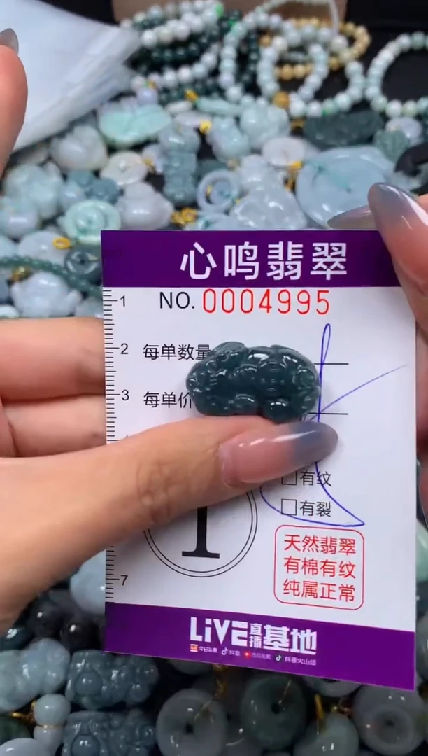 颈饰未镶嵌翡翠闪购004995