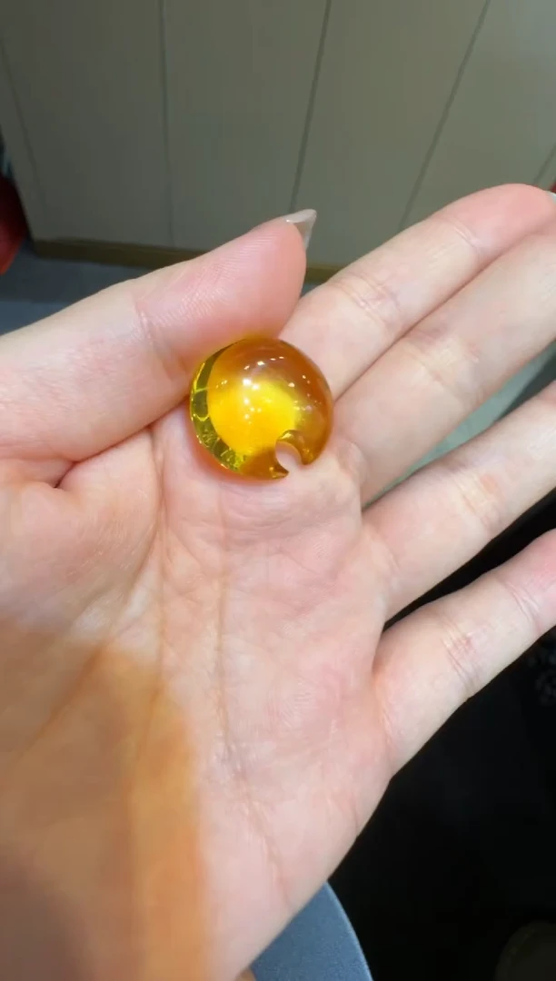【闪购商品】琥珀珠宝奇石未镶嵌月亮