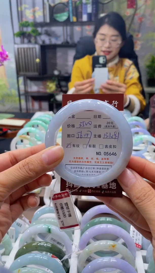 未镶嵌手镯翡翠5646****