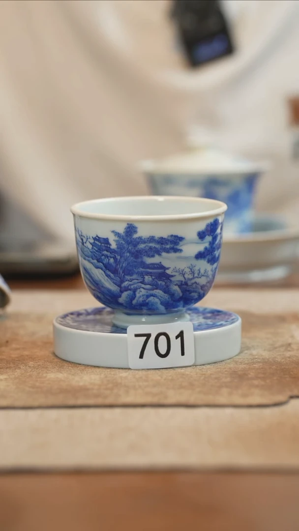 杯子卖****布全手工全手绘701微瑕