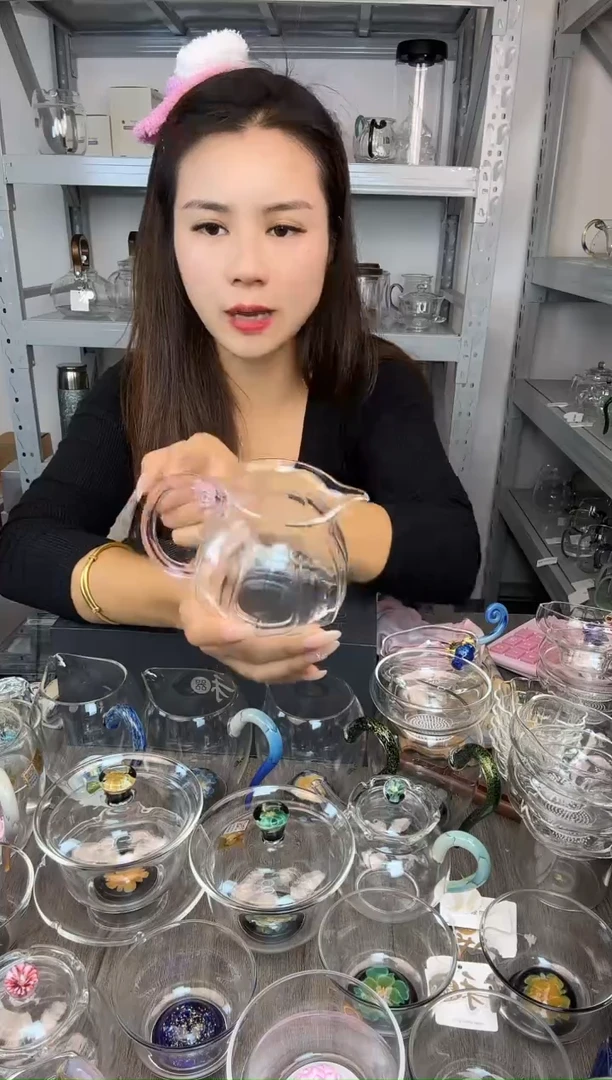 禾器 莲君粉色公道杯 孤品