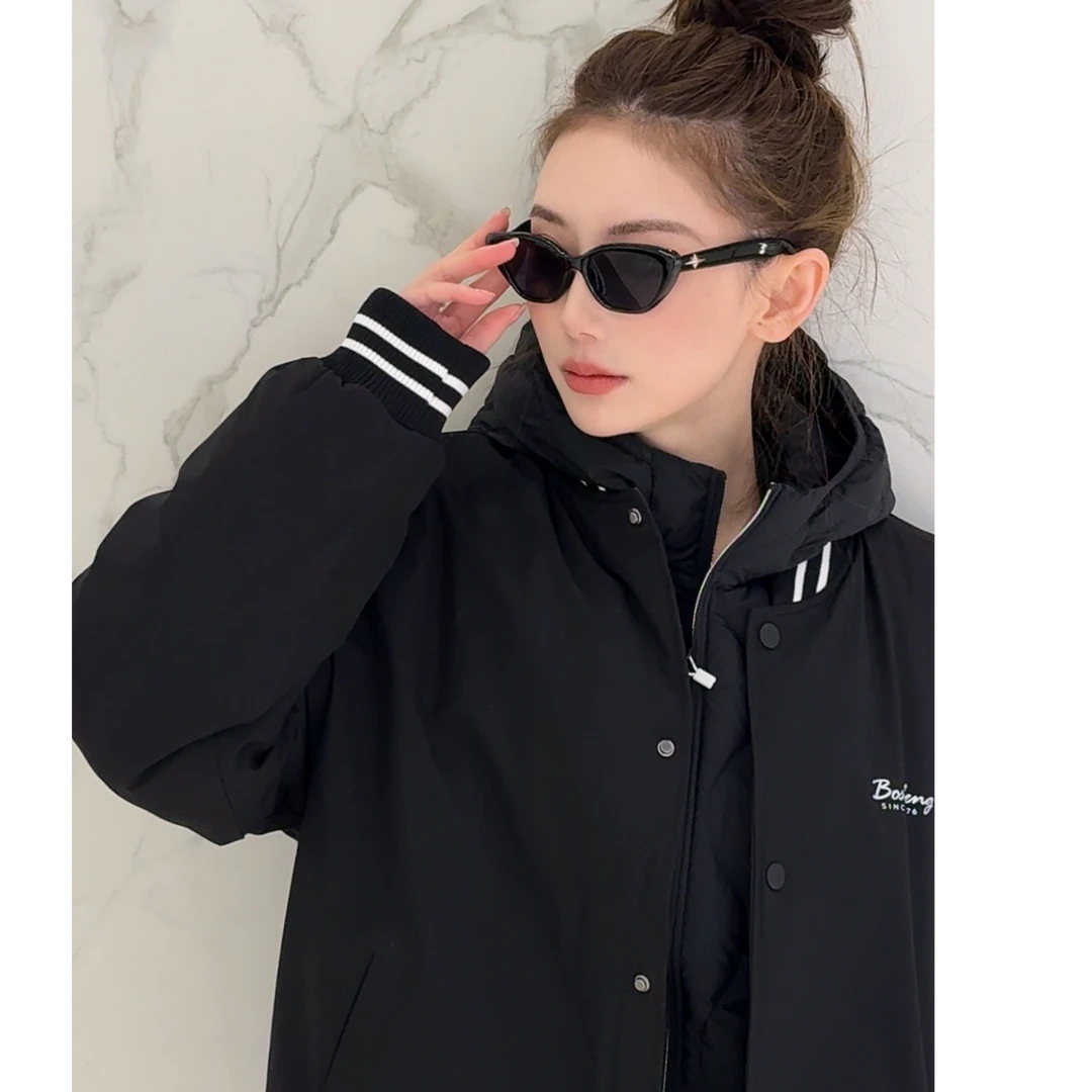 波司登24年秋冬季新款宽松百搭外套时尚休闲轻薄保暖羽绒服5310