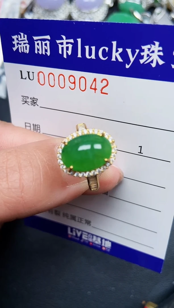 【闪购商品】翡翠颈饰银S925镶嵌9042