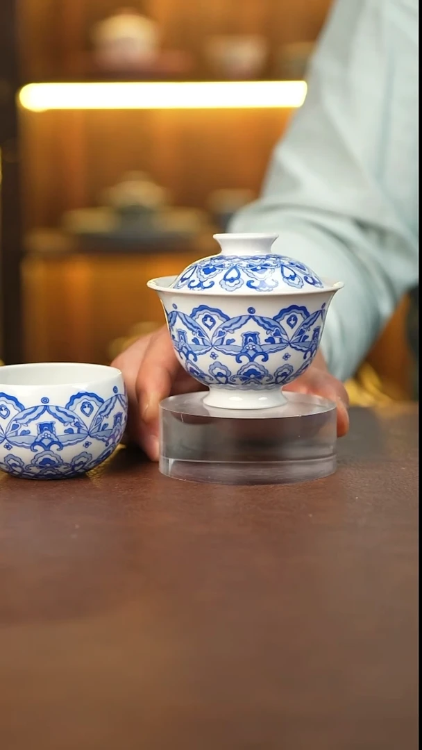 景德镇手工手绘杯