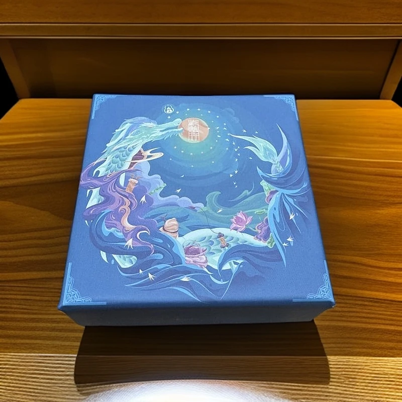 首饰盒/箱 蓝色小盒子-120722