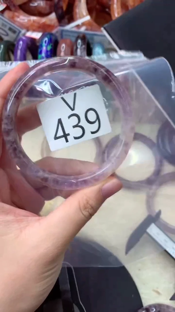 未镶嵌手镯水晶V439-62
