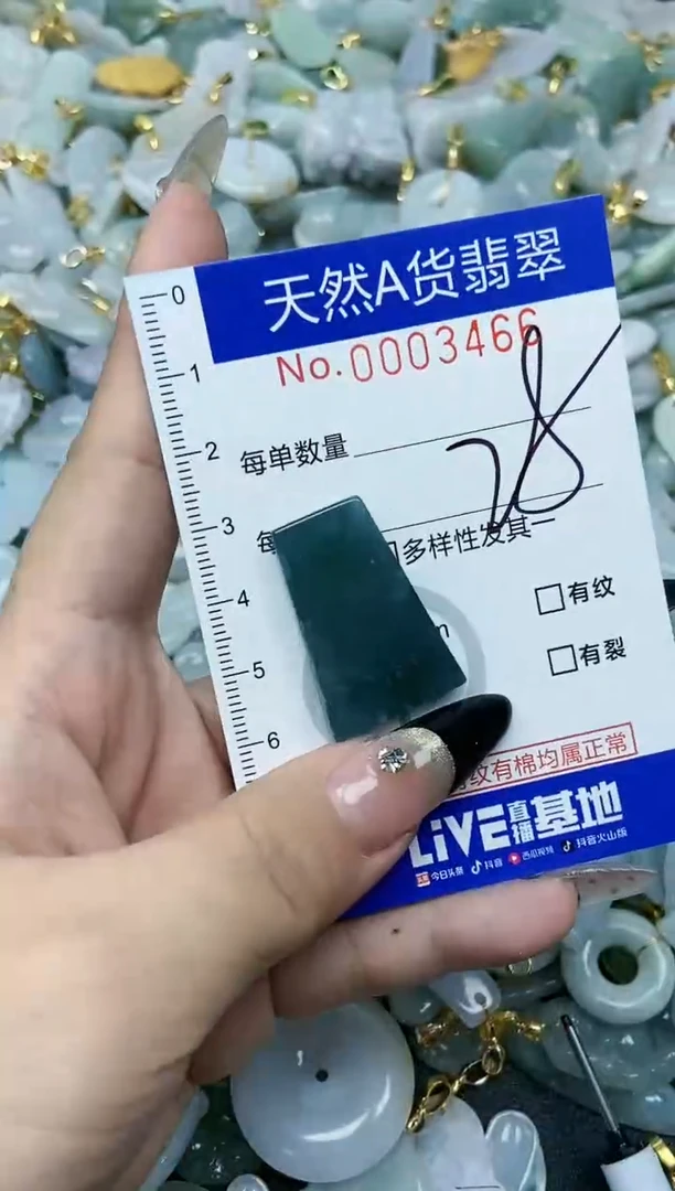 【闪购商品】翡翠颈饰未镶嵌天然A货翡翠