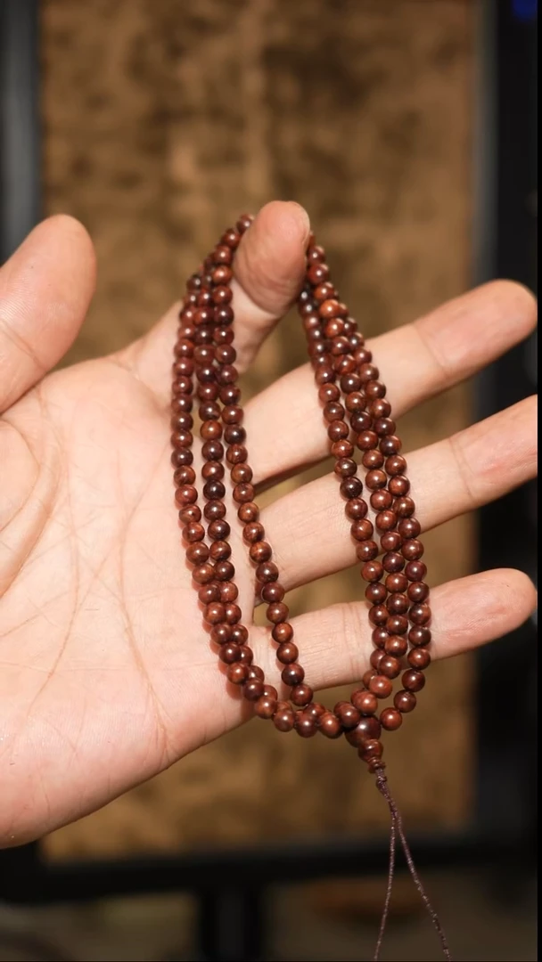手串/手链黄花梨/降香黄檀海南黄花梨5mm圆珠长串