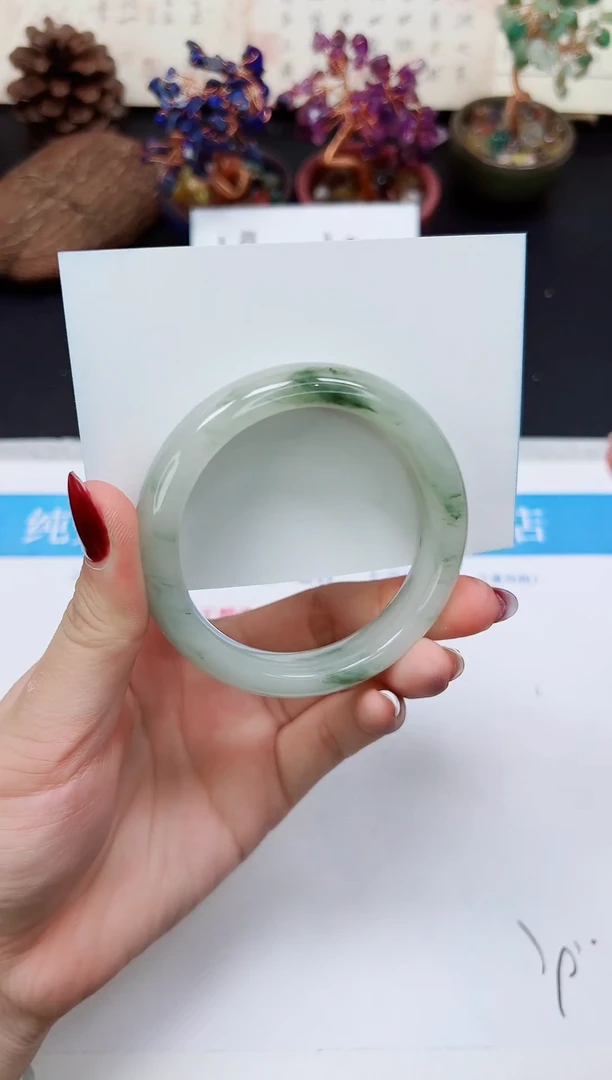 未镶嵌手镯石英质玉A267-53`54`55