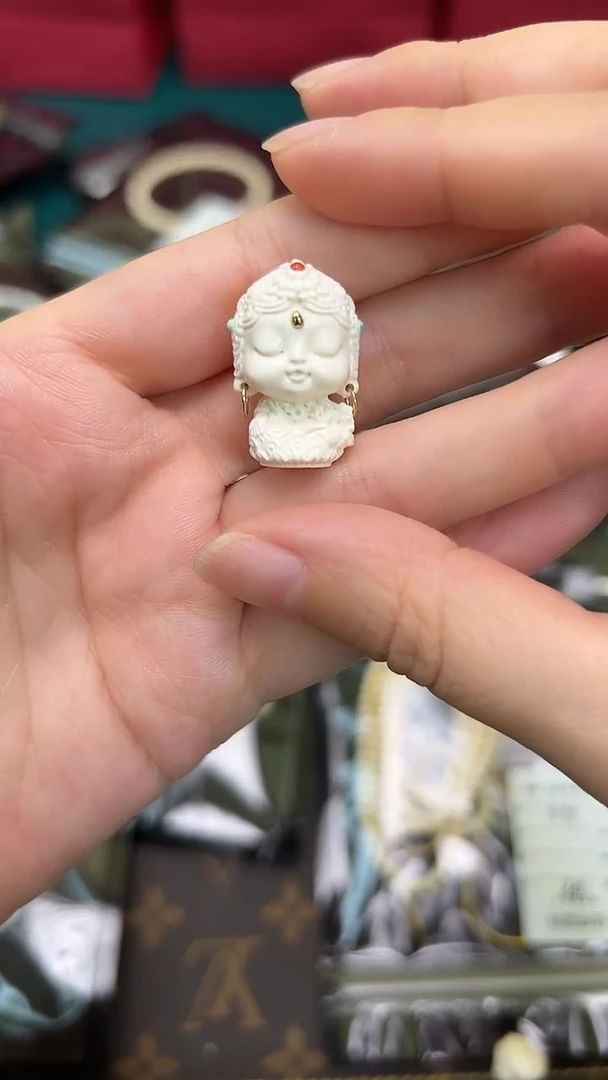 香榧木木雕款白度母16