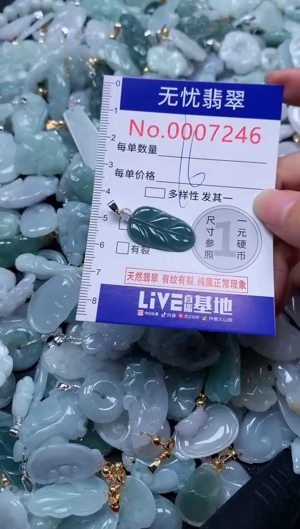 颈饰未镶嵌翡翠7246