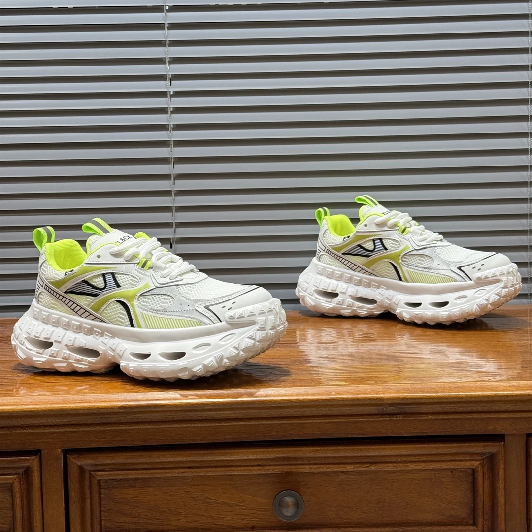 2025夏季新款时尚百搭潮流厚底增高软底舒适休闲男鞋（偏大一码）