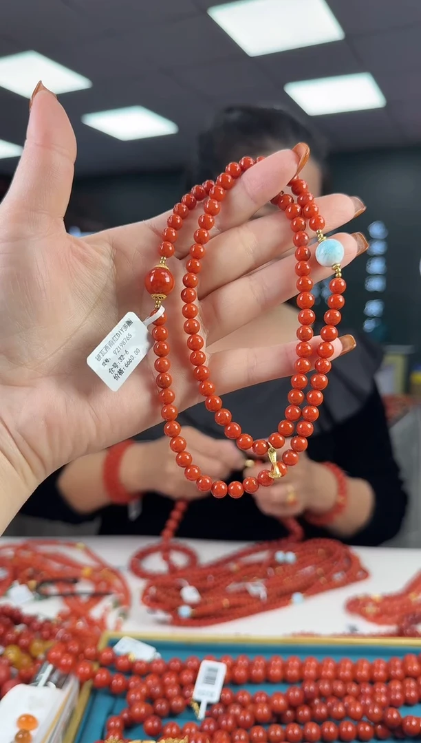 未镶嵌珠串南红玛瑙多样发其一/6/3128500880