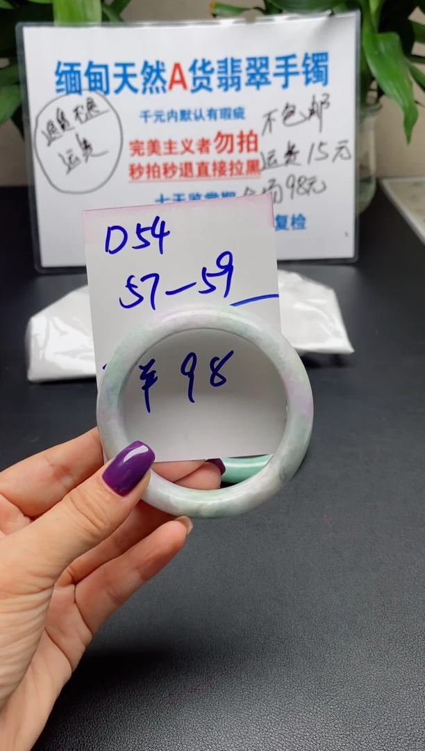 未镶嵌手镯翡翠54