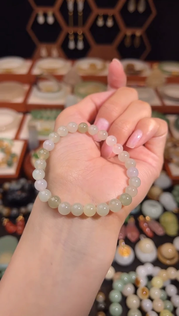 未镶嵌手链和田玉放漏