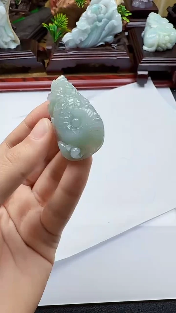 吊坠(不含链)未镶嵌翡翠1