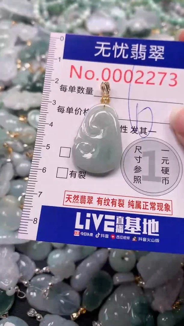 颈饰未镶嵌翡翠2273
