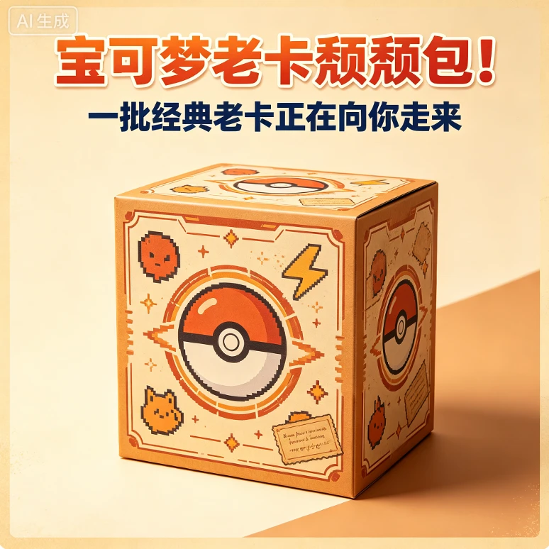 【颓颓包限量活动!】宝可梦福包系列【拆盒】