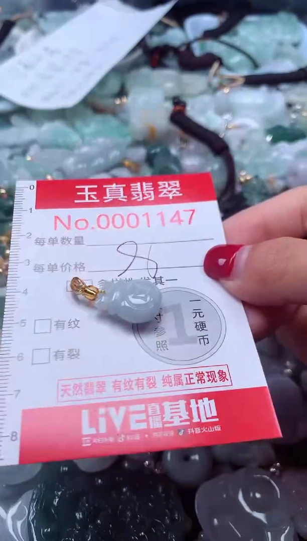 颈饰未镶嵌翡翠1147