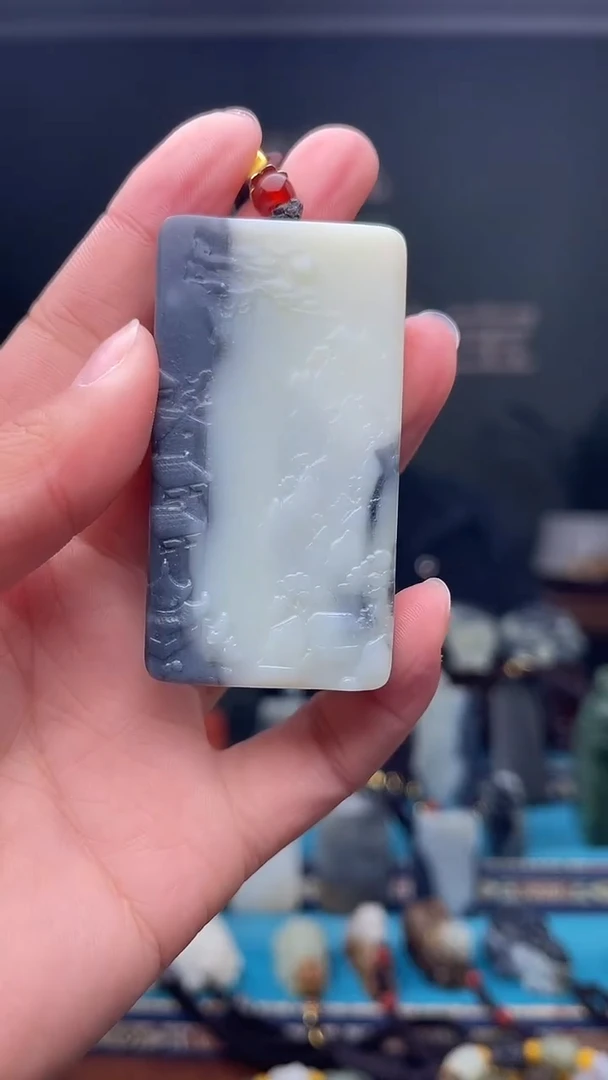 未镶嵌和田玉挂件1