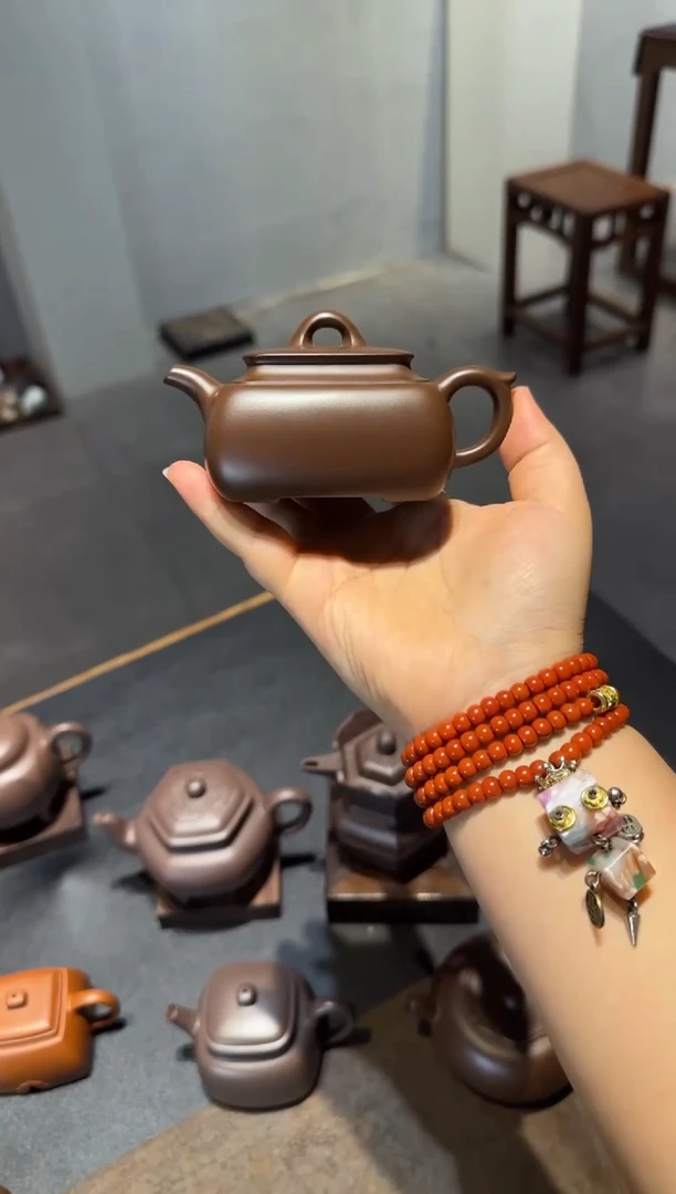 茶壶紫砂幻**幻长四方 紫砂壶