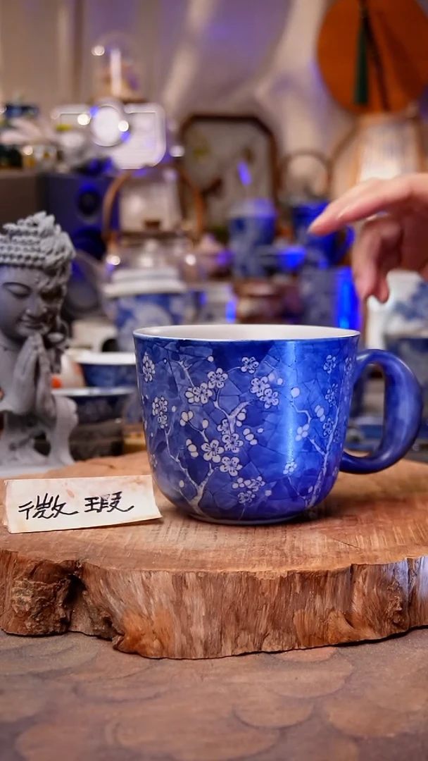 摆件又**棉冰梅手工手绘手工手绘
