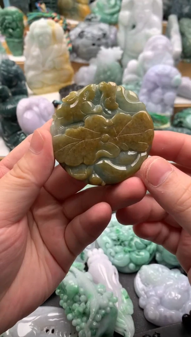 吊坠(不含链)未镶嵌翡翠1