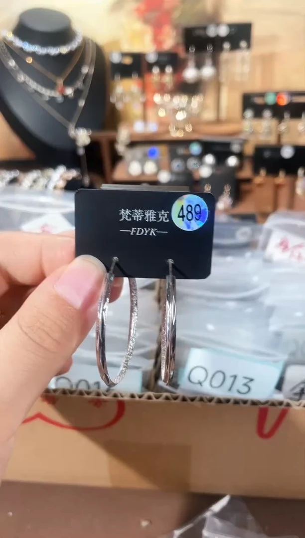 合金925银锆石梵489