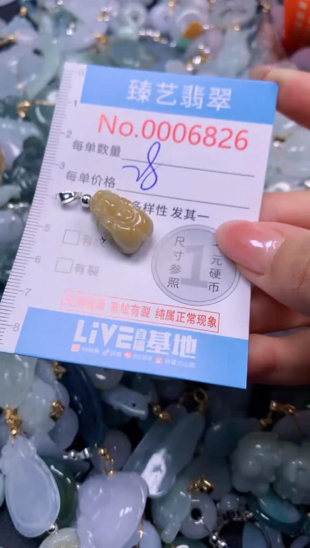颈饰未镶嵌翡翠6826
