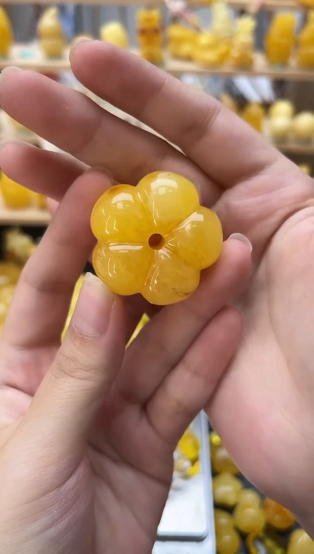 琥珀未镶嵌珠宝奇石016琥珀蜜蜡微瑕