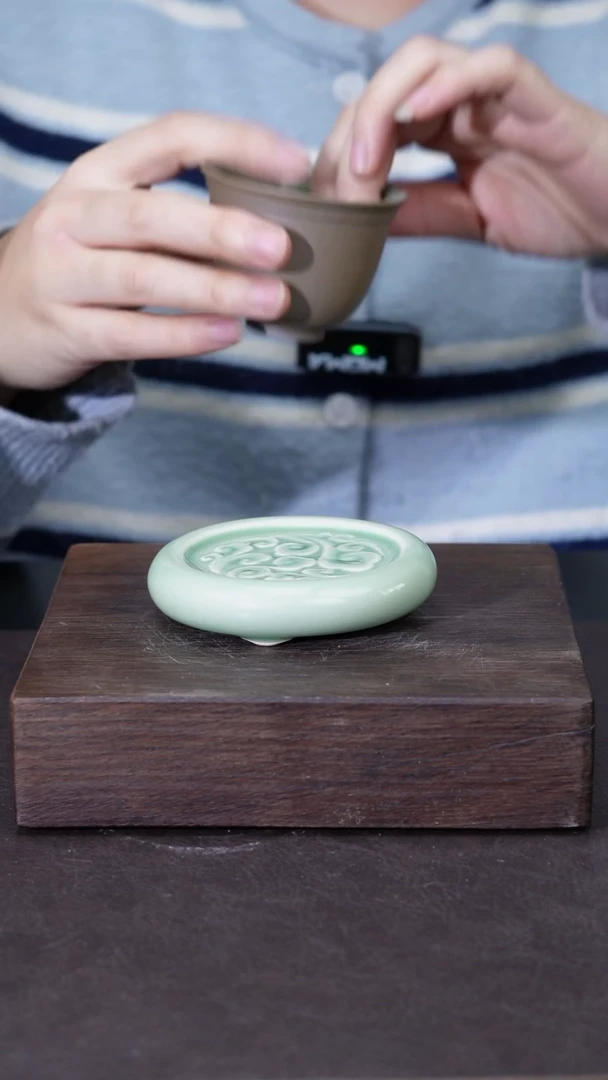 【闪购商品】其他耀州窑白泥祥云盖置