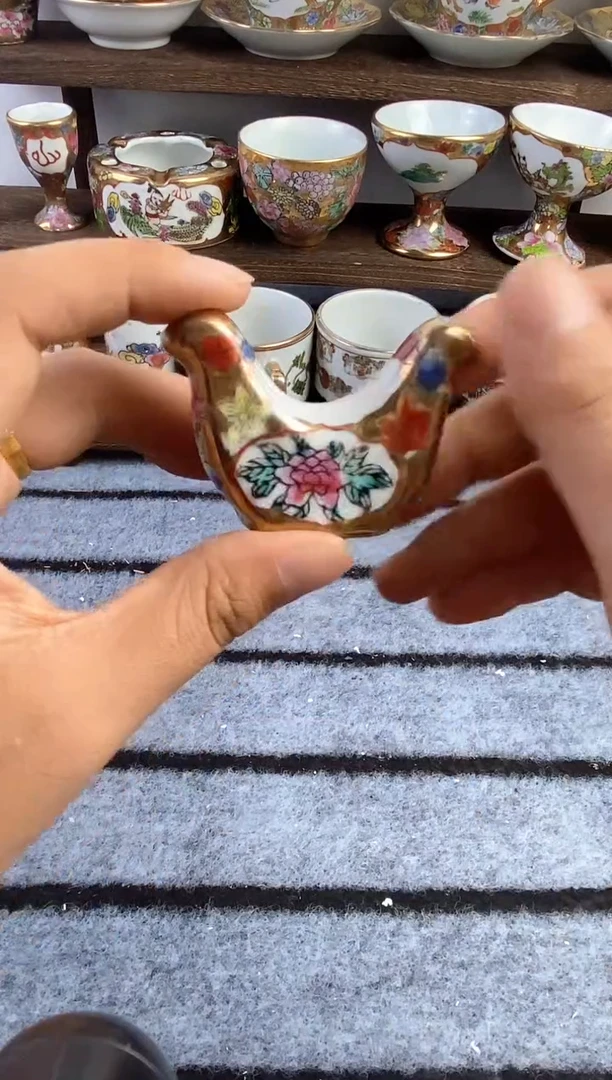 摆件微瑕慎拍景德镇窑老厂瓷器