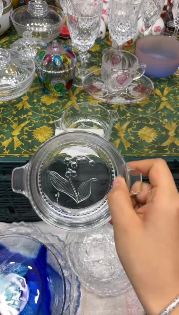 手工艺品玻璃兔*?默认微瑕6869