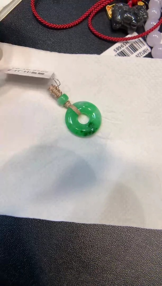 颈饰未镶嵌翡翠甜甜圈