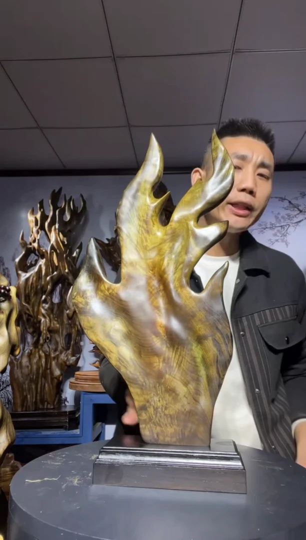 金丝楠木雕款师*金丝楠木工艺品摆件