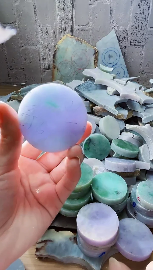 裸石翡翠天然翡翠A货459