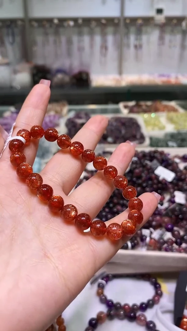 未镶嵌手链长石多样性发其一金太阳8+