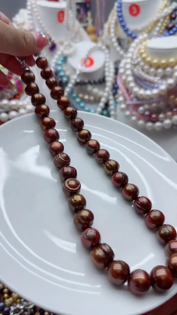 淡水珍珠未镶嵌颈饰1